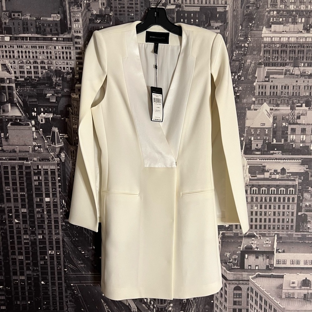 BCBGMaxAzria Ottis Cape Style Dress